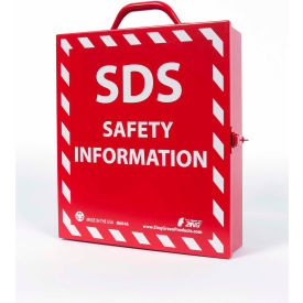 Portable GHS-SDS Document Case, Recycled Stainless Steel, 6046