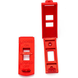 RecycLockout Lockout Tagout, Wall Switch Lockout, Recycled Plastic, 6064
