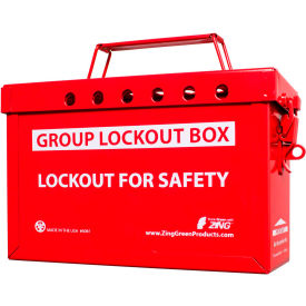 RecycLockout Group Lockout Box (Red)
