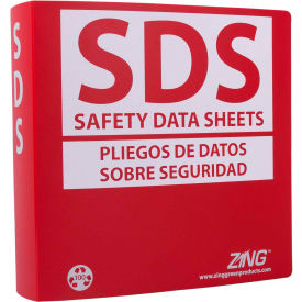 Eco GHS-SDS Binder, 2.5" Ring, Recycled Poly, 6034