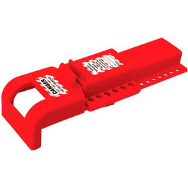 Butterfly Valve Lockout, Red, 7605