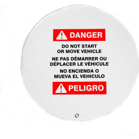 Lockout Steering Wheel Cover, 23" Diameter, 7347