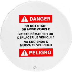 Lockout Steering Wheel Cover, 19" Diameter