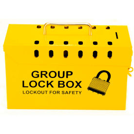 Yellow Group Lock Box