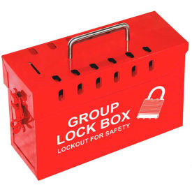 Red Group Lock Box