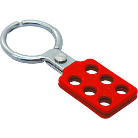 Aluminum Hasp Red Dipped 1.5"