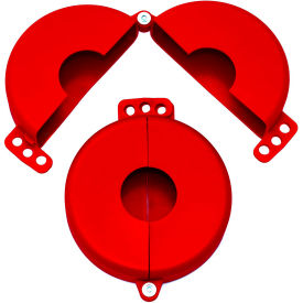 Gate Valve Lockout, 2.5" to 5", Recycled Plastic
