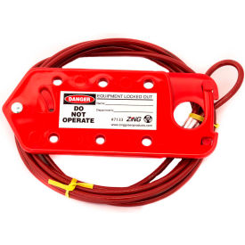 RecycLockout Cable/Hasp Lockout Device - 10 FT, 7133