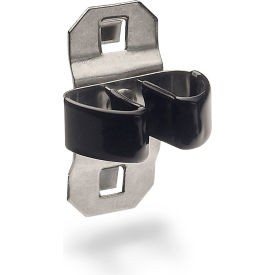 1/4" to 1/2" Hold Range Vinyl Dipped SS Standard Spring Clip for SS LocBoard, 3 Pack