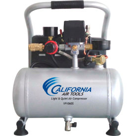 Light & Quiet .6 Hp 1.0 Gal. Portable Air Compressor