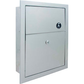 Recessed Napkin Disposal, Stainless Steel - 4731-150000