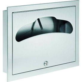 Recessed Toilet Seat Cover Dispenser, 500 Seat Covers