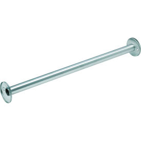 36"W Shower Curtain Rod, Stainless Steel - 953-036000