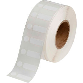 J20-249-7425J Polypropylene Label 0.375"H x 1"W 1500/Roll, w/ Second Lbl