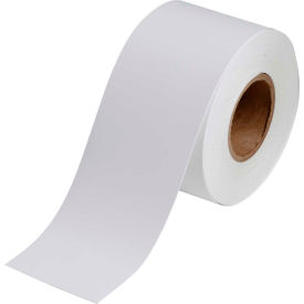 J20C-2500-2551 Polyester Tag 2.5"W x 100'L, White