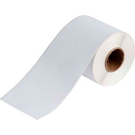 J20C-4000-2569 Polyester Label 4.0"W x 100'L, White