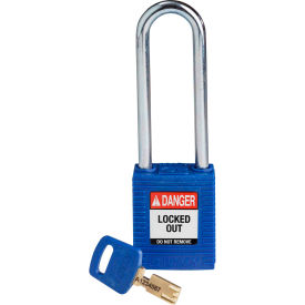 Lockout Padlock Nylon 3" Steel Shackle Keyed Different