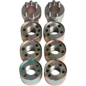 Heavy Duty Truck Wheel Lock Set (M22 X 1.5 Thread Size) Set Of 6 Lock Nuts, 2 Keys