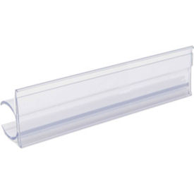 1-1/4" X 6" Clear Snap-On - Package Qty 25
