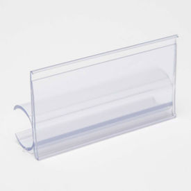 2" X 4" Clear Snap-On - Package Qty 25