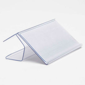 Shelf Clip 1-1/2" X 3", Clear - Package Qty 25