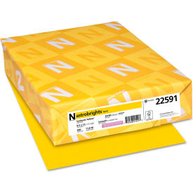 Colored Paper - Yellow, 8-1/2" x 11", 24 lb., 500 Sheets/Ream