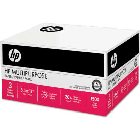 Copy Paper - MultiPurpose Paper, White, 8-1/2" x 11", 20 lb., 1,500 Sheets/Carton
