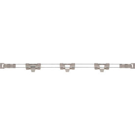 Stackable Shelf Ledge - Back - 48"W x 2"H
