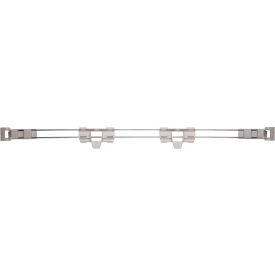 Stackable Shelf Ledge - Back - 42"W x 2"H