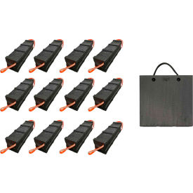 12 Piece Primo Cribbing Kit with Locking Jack Plate - 15266PL