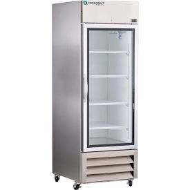 General Purpose Refrigerator, 23 Cu. Ft., Stainless Steel, Glass Door