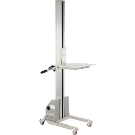 DC Powered Quick Lift Aluminum Lift Truck - 125 Lb. Capacity