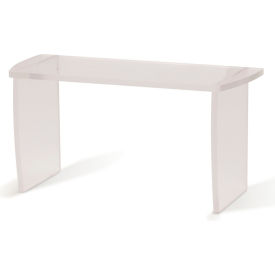 Small Acrylic Workstation Riser, 18" W x 8" D x 10" H, Clear