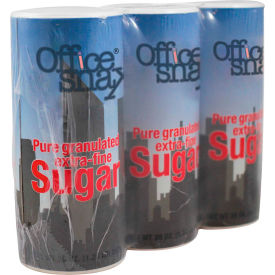 Reclosable Canister of Sugar, 20 oz, 3/Pack