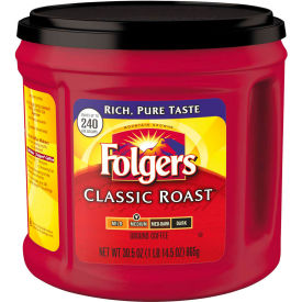 Classic Roast Ground Coffee, 30.5 oz Canister