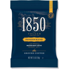 1850 Coffee Fraction Packs, Pioneer Blend, Medium Roast, 2.5 oz Pack, 24 Packs/Carton