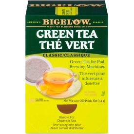 Green Tea Pods, 1.90 oz, 18/Box