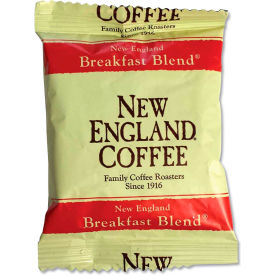 New England Coffee Portion Packs, Breakfast Blend, 2.5 oz Pack, 24/Box