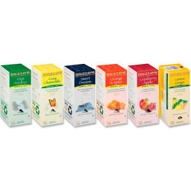 Assorted Tea Packs, Six Flavors, 28/Box, 168/Carton