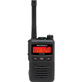 Two-Way Radio, 2 Watt Analog, 3 Watt Digital, 256 Channel, UHF 403-470 MHz Black