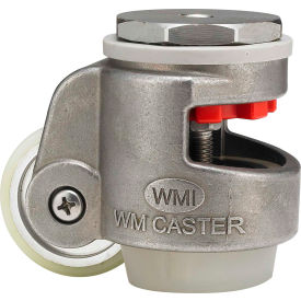 Stainless Steel Leveling Caster 880 Lb. Capacity - Swivel Stem Mount