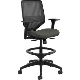 Mesh Back Task Stool - Gray - Solve Series