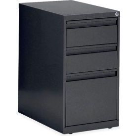 Global - Freestanding Pedestal - Box/Box/File - Black
