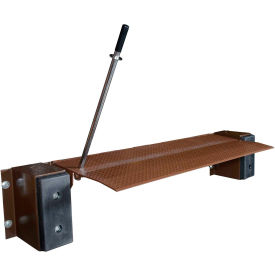 Edge-of Dock Leveler 72"W Usable 25,000 Lb. Capacity - Mechanical