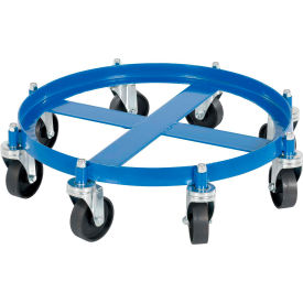 Drum Dolly with Cast Iron Wheels for 55 Gallon Drums - 2000 Lb. Capacity