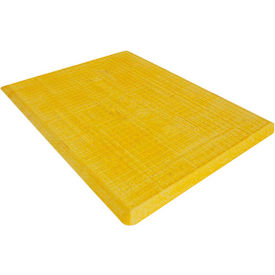 27" Trench Cover Made Of Fiberglass Composite, Yellow, 4410 Lbs. Capacity