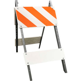 Galvanized Steel Leg & Plastic Boards Type I Traffic Barricade