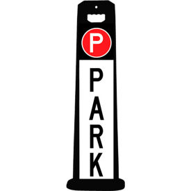 4100-BK-PARK5 Compact PARK Sign, Black