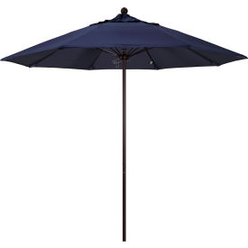 9' Patio Umbrella - Olefin Navy - Bronze Pole