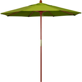 7.5' Patio Umbrella - Olefin Kiwi - Hardwood Pole